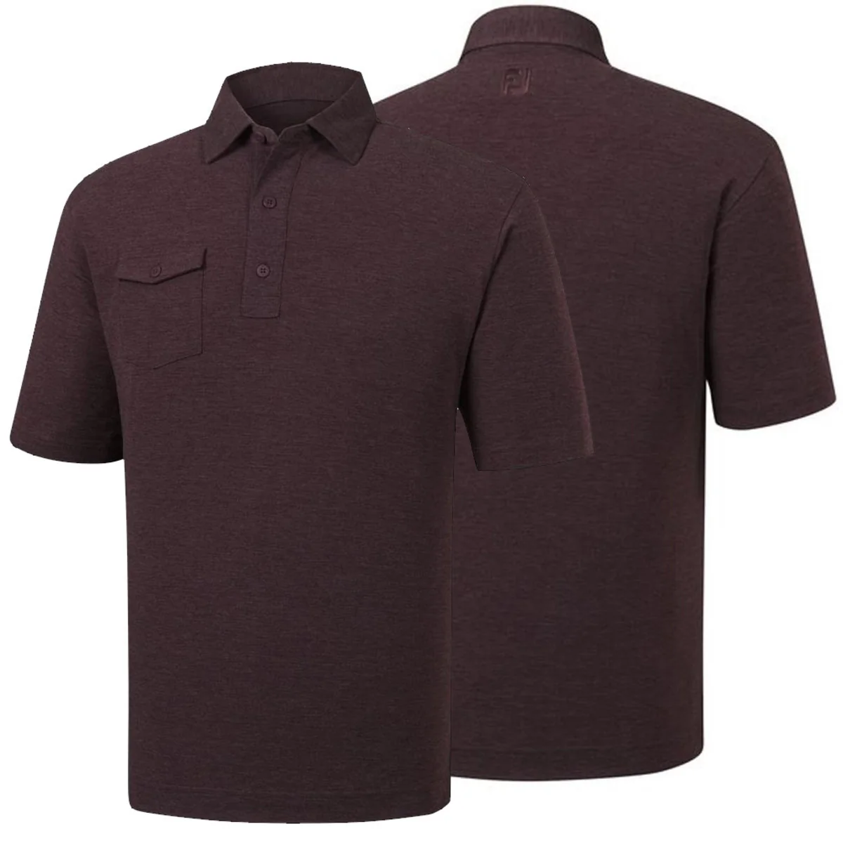 FootJoy Spun Poly Chest Pocket Golf Polo - Closeout
