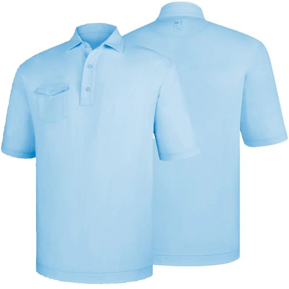 FootJoy Spun Poly Chest Pocket Golf Polo - Closeout - Image 2