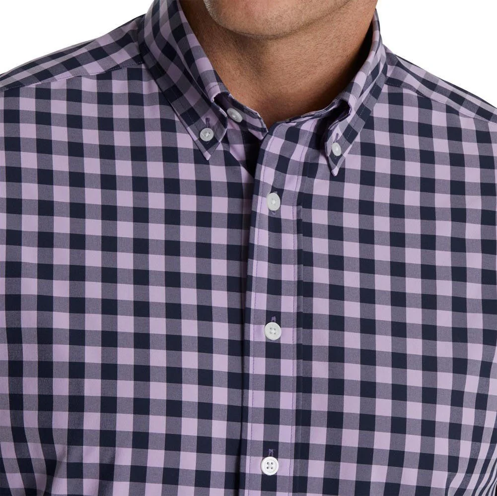 FootJoy Stretch Woven Gingham Shirt - Image 12