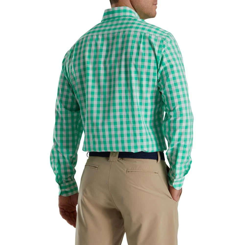 FootJoy Stretch Woven Gingham Shirt - Image 17