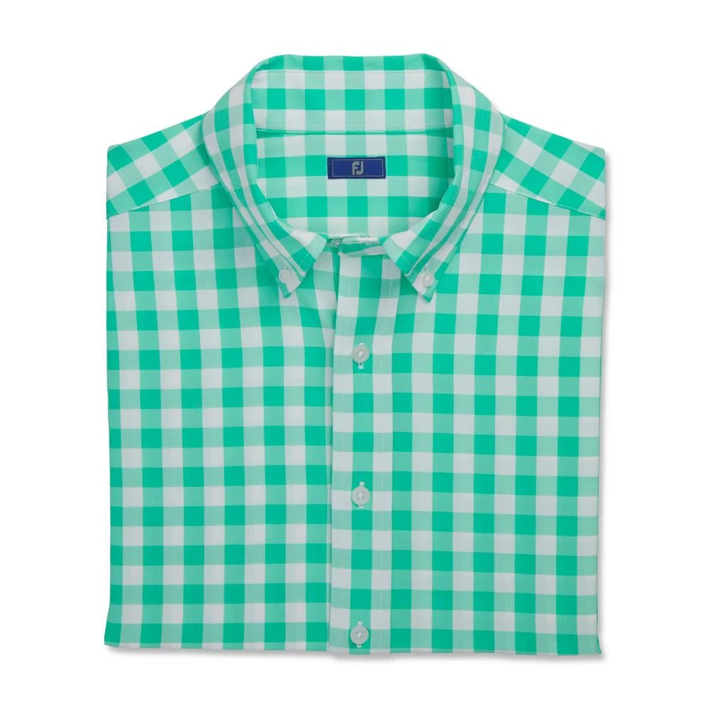 FootJoy Stretch Woven Gingham Shirt - Image 18