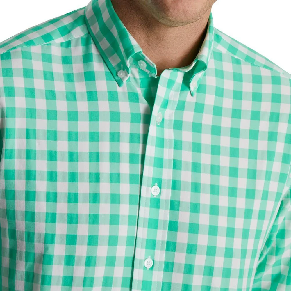 FootJoy Stretch Woven Gingham Shirt - Image 19