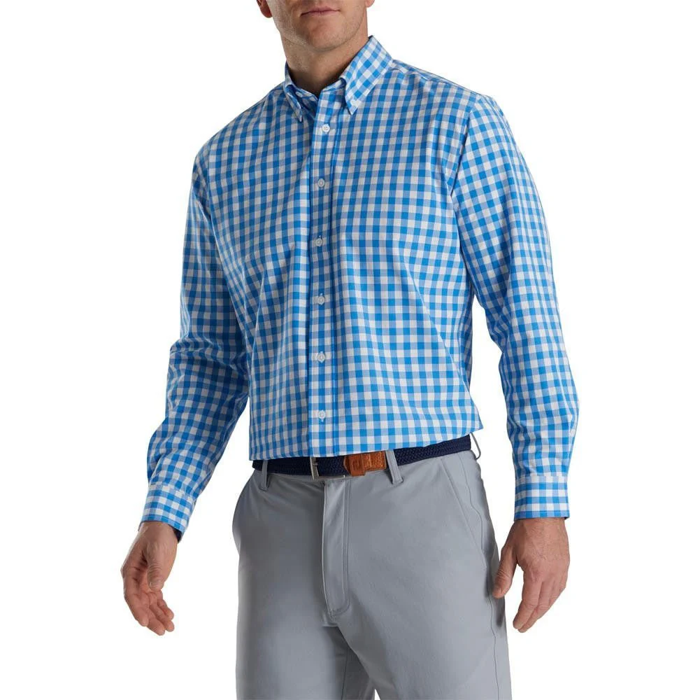 FootJoy Stretch Woven Gingham Shirt - Image 25