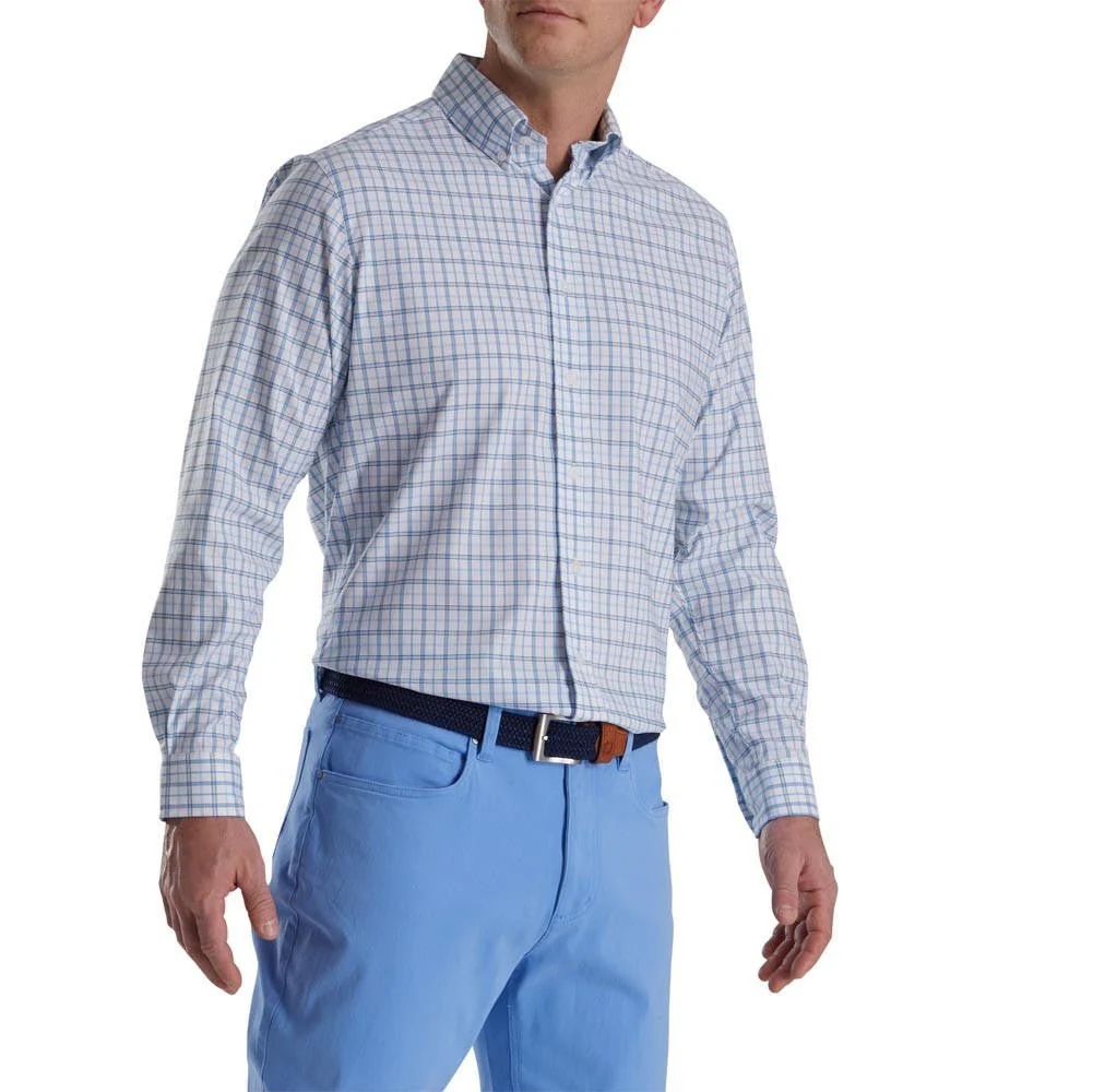 FootJoy Super Soft Woven Plaid Shirt - Image 25