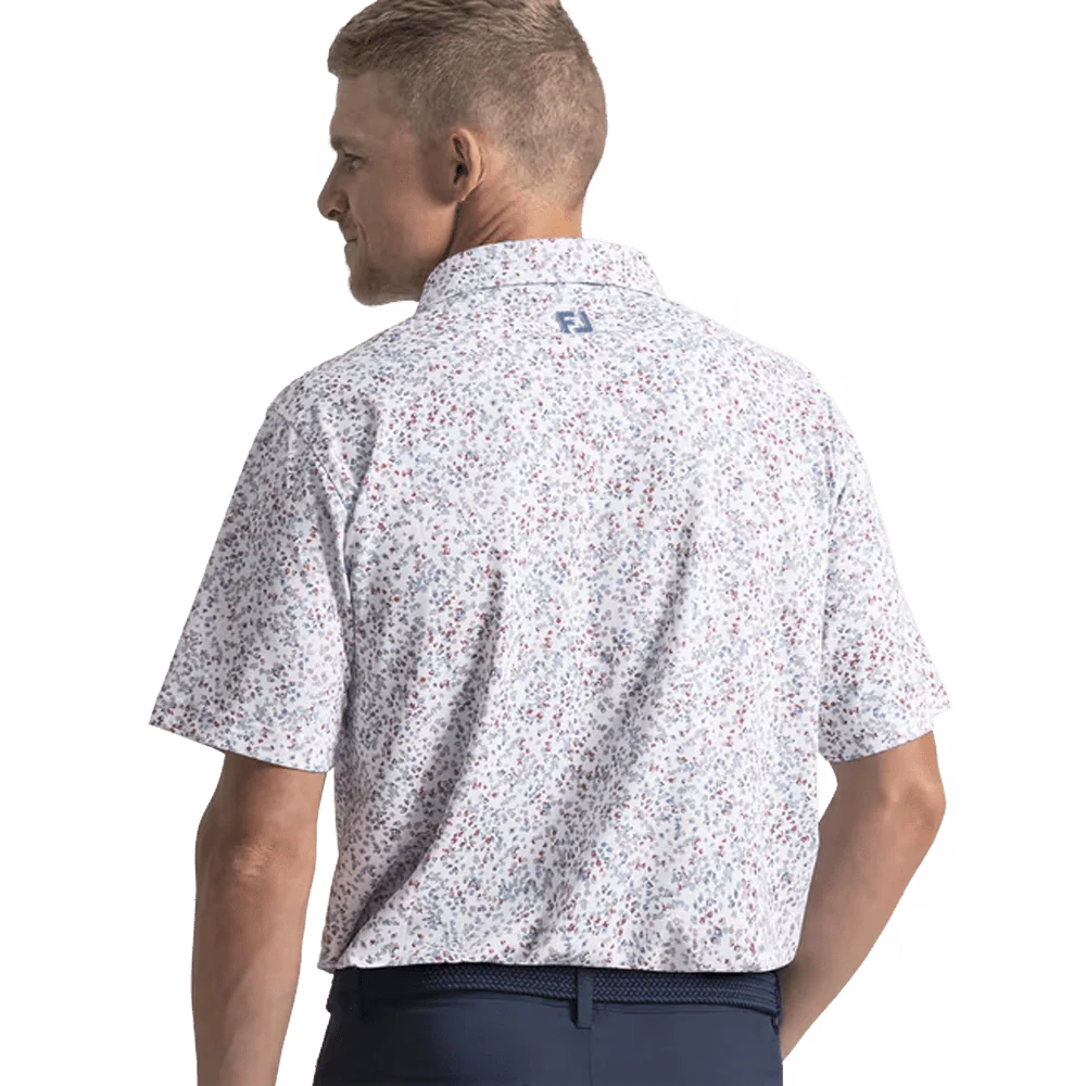 FootJoy Watercolor Floral Print Polo - Image 2
