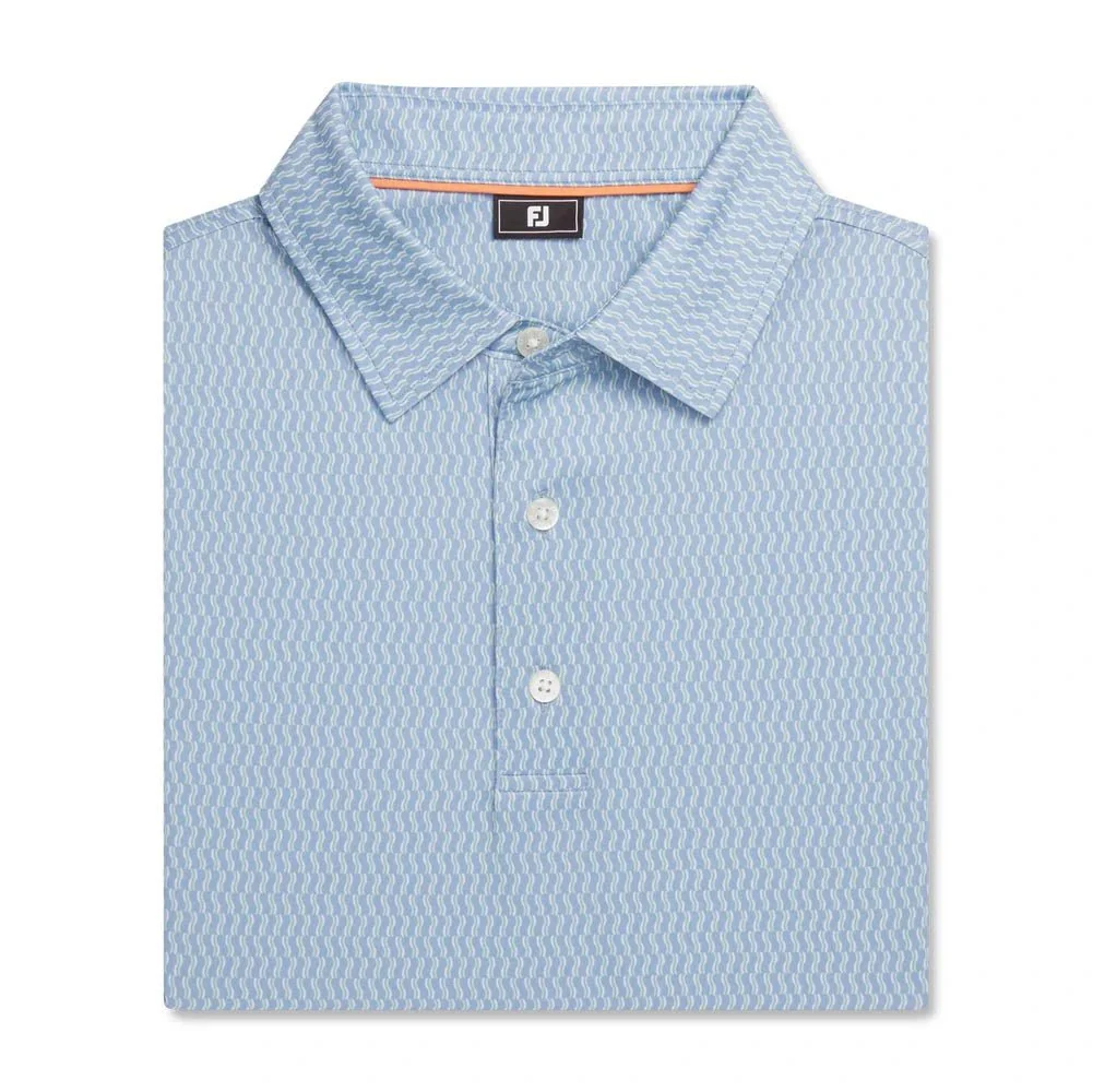 FootJoy Wiggle Print Golf Polo - Image 4