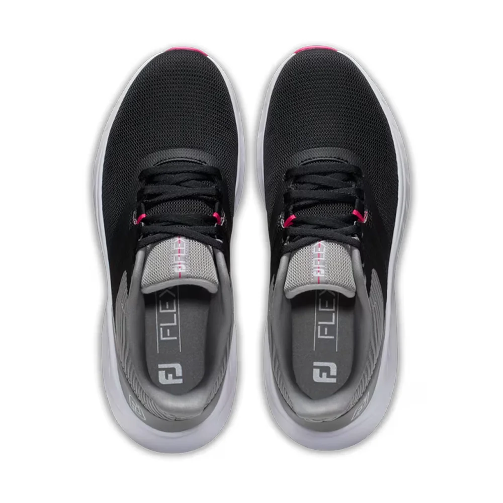 FootJoy Women's FJ Flex Golf Shoes ( Color: Black Gray) - Image 4