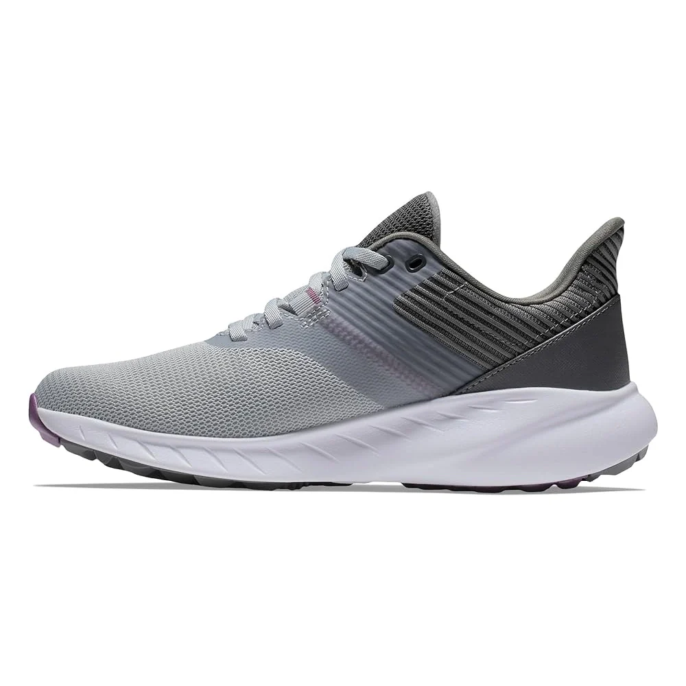FootJoy Women's FJ Flex Golf Shoes ( Color: Gray Purple) - Image 2