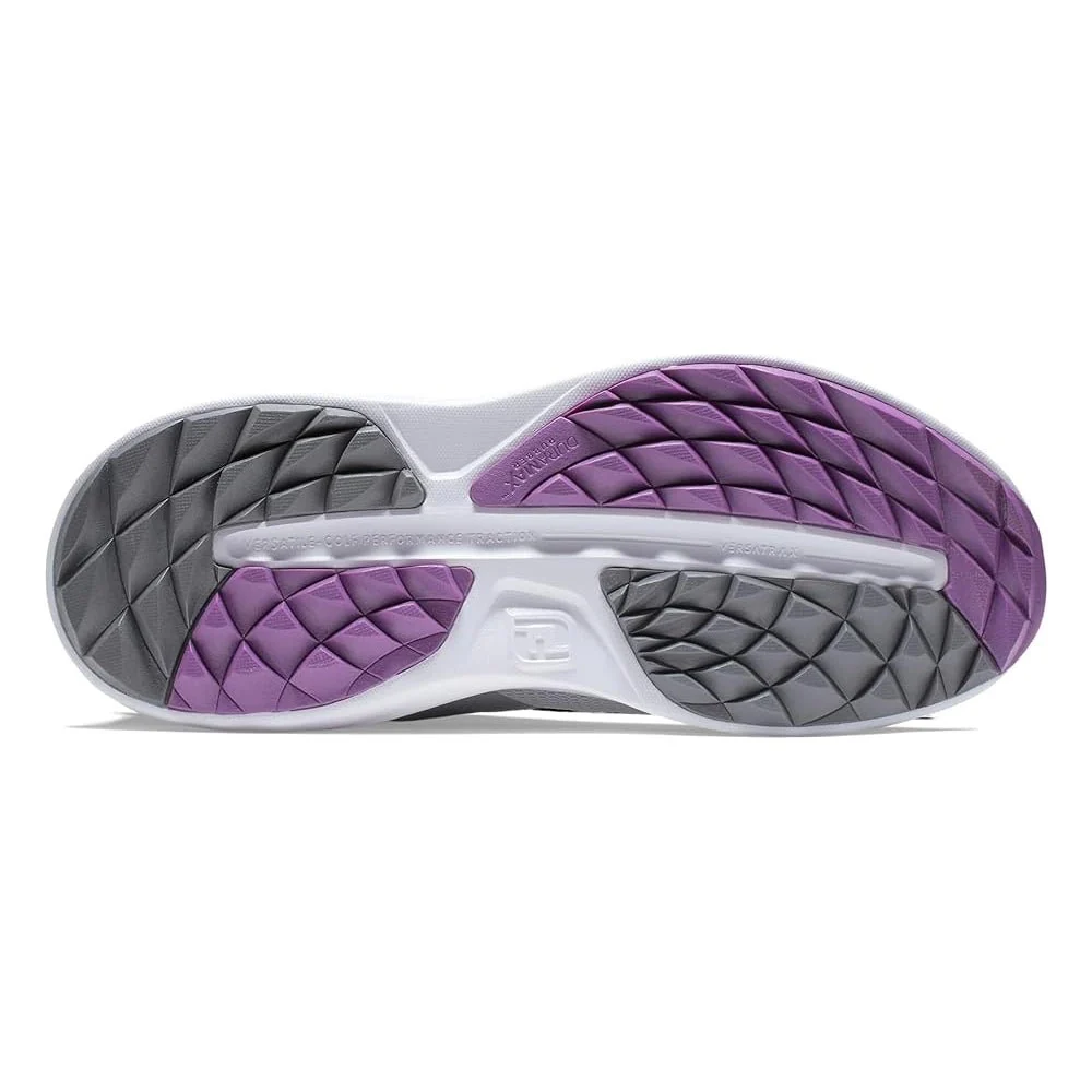 FootJoy Women's FJ Flex Golf Shoes ( Color: Gray Purple) - Image 3