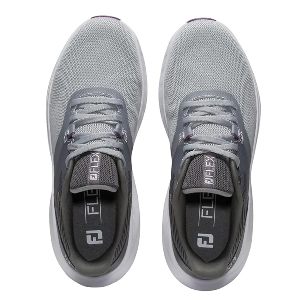 FootJoy Women's FJ Flex Golf Shoes ( Color: Gray Purple) - Image 4