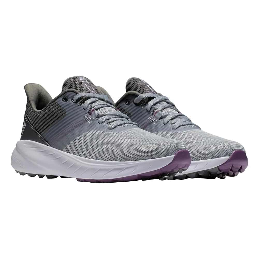 FootJoy Women's FJ Flex Golf Shoes ( Color: Gray Purple) - Image 5