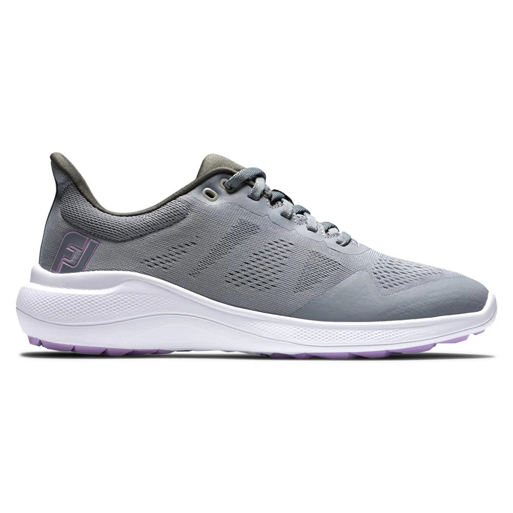 FootJoy Women's FJ Flex Golf Shoes ( Color: Gray White Purple)