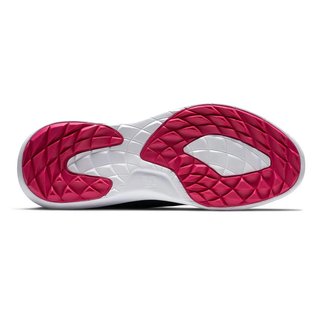FootJoy Women's FJ Flex Golf Shoes ( Color: Navy White Pink) - Image 4