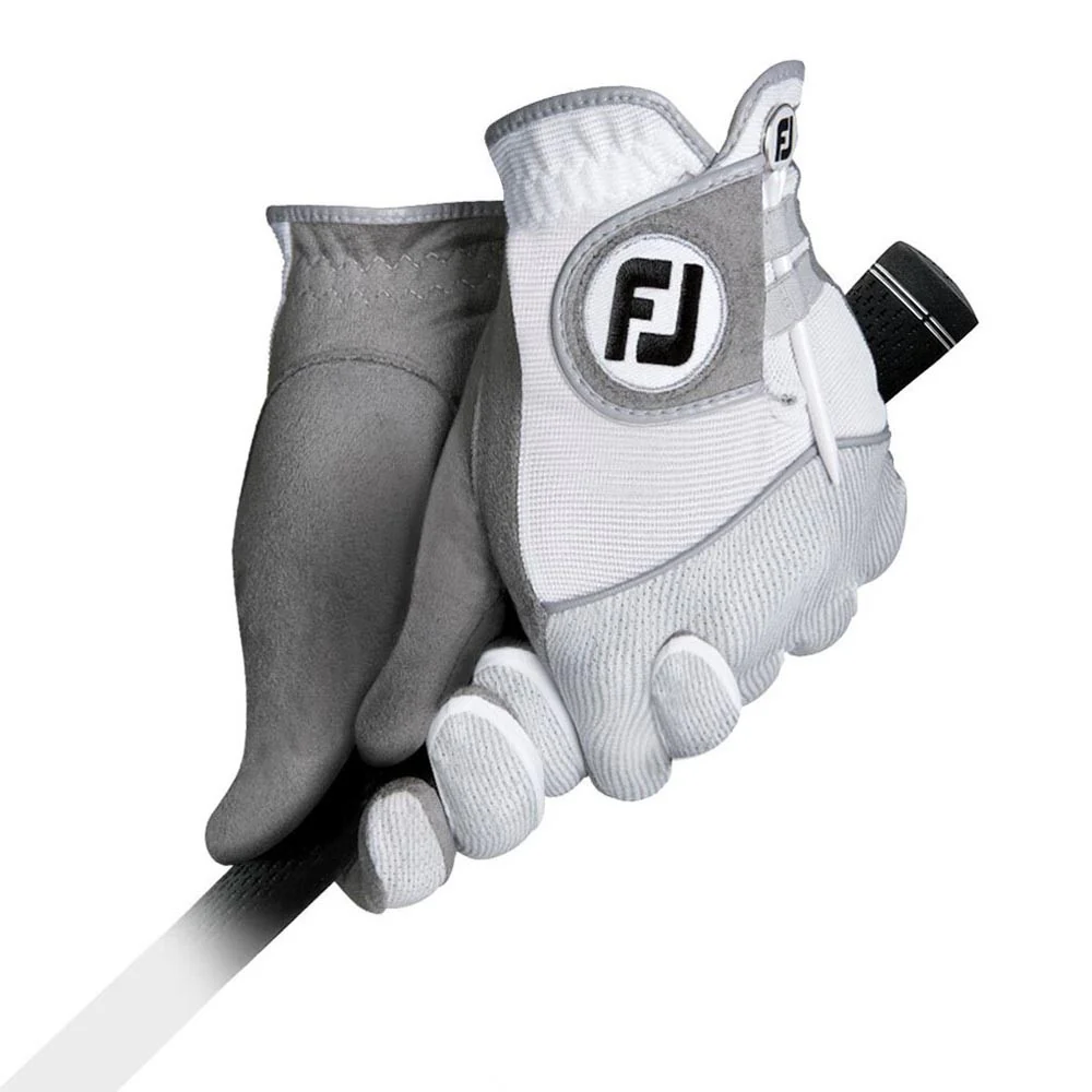 FootJoy Women's RainGrip Glove - White - Pair - Prior Generation - Image 3