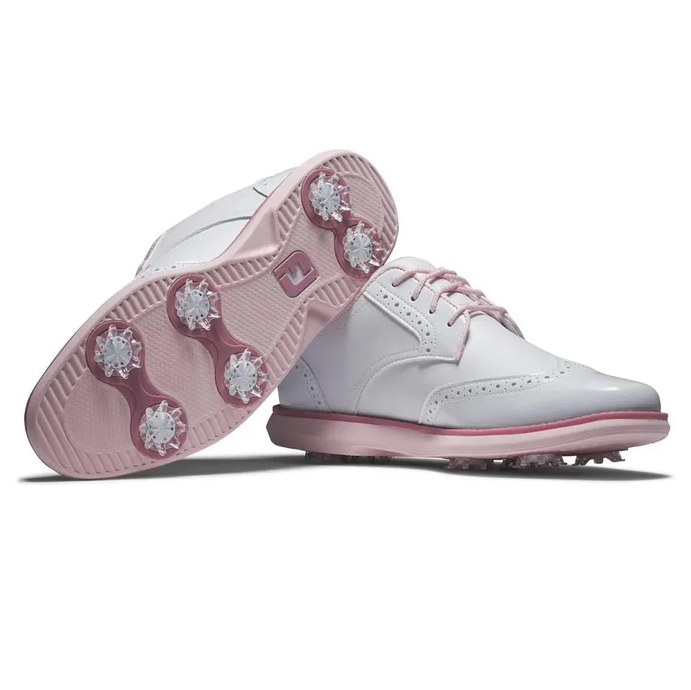 FootJoy Women's Traditions Wing Tip Golf Shoes - Image 6
