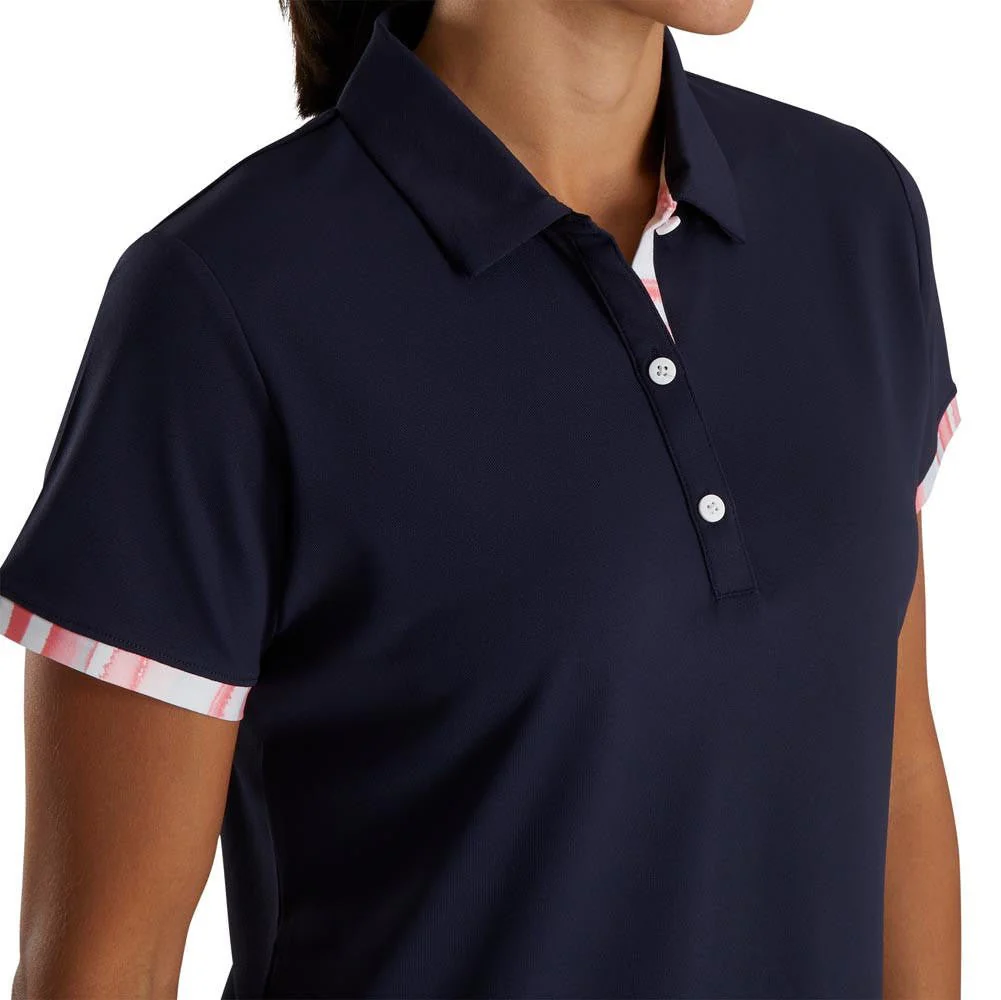 FootJoy Women's Watercolor Trim Polo - Image 14