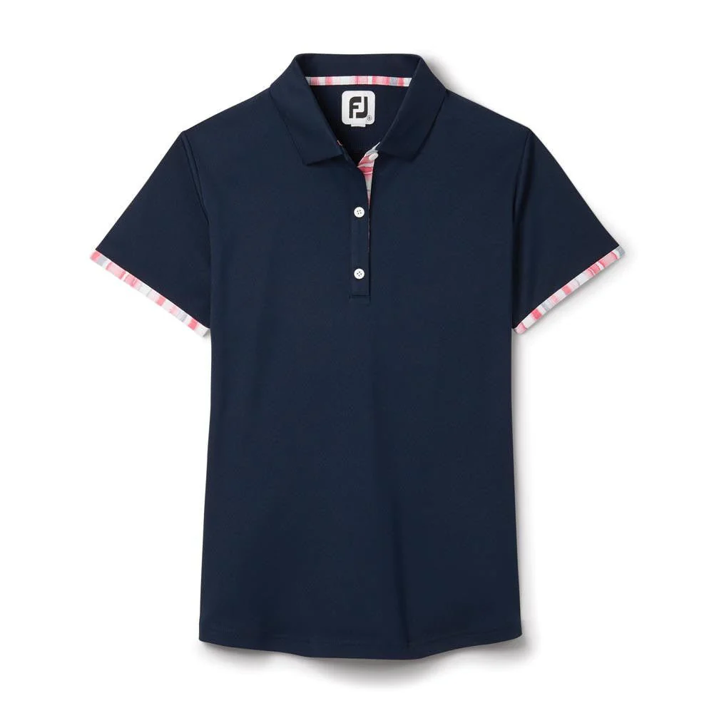 FootJoy Women's Watercolor Trim Polo - Image 8