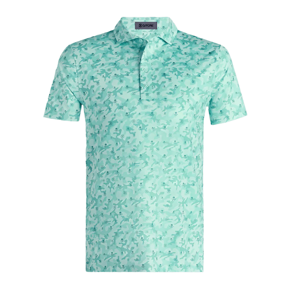 G/Fore Mapped Icon Camo Golf Polo