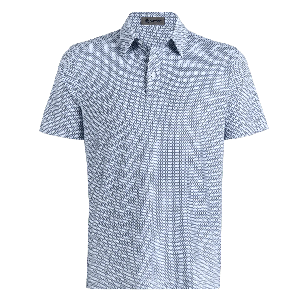 G/Fore Mosaic All Play Stretch Knit Polo