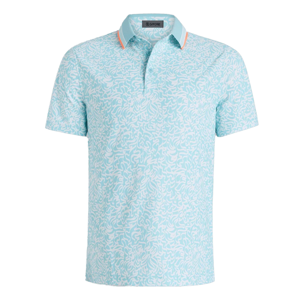 G/Fore Scribble Tech Jersey Polo