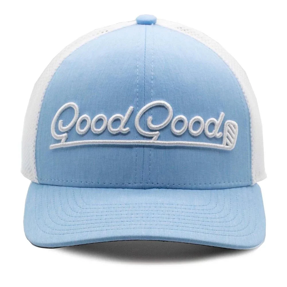 Good Good Birdie Blue Trucker Golf Hat