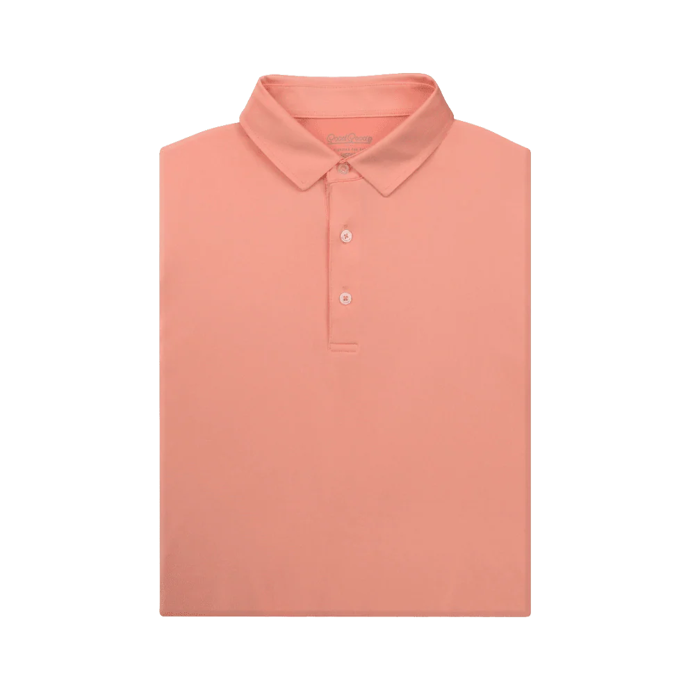 Good Good Just Peachy Golf Polo