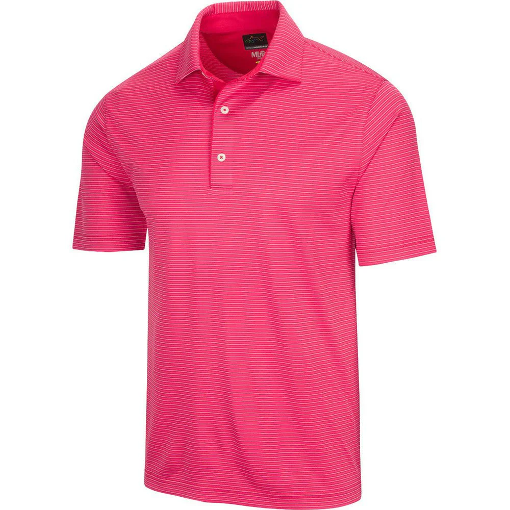 Greg Norman Protek ML75 Microlux 2Below Stripe Polo - Image 2