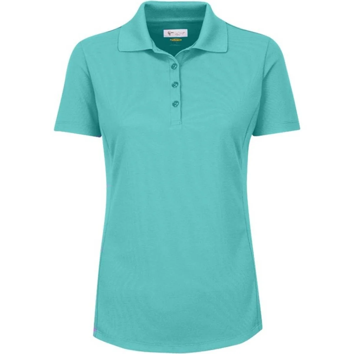 Greg Norman Women's Short Sleeve Protek Micro Pique Polo - Image 19