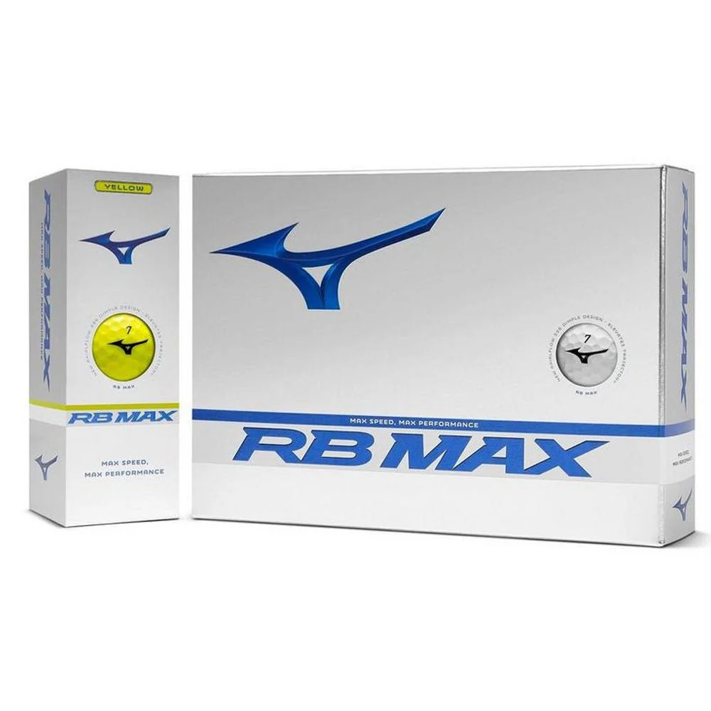 Mizuno RB Max Golf Balls - Optic Yellow - Image 4