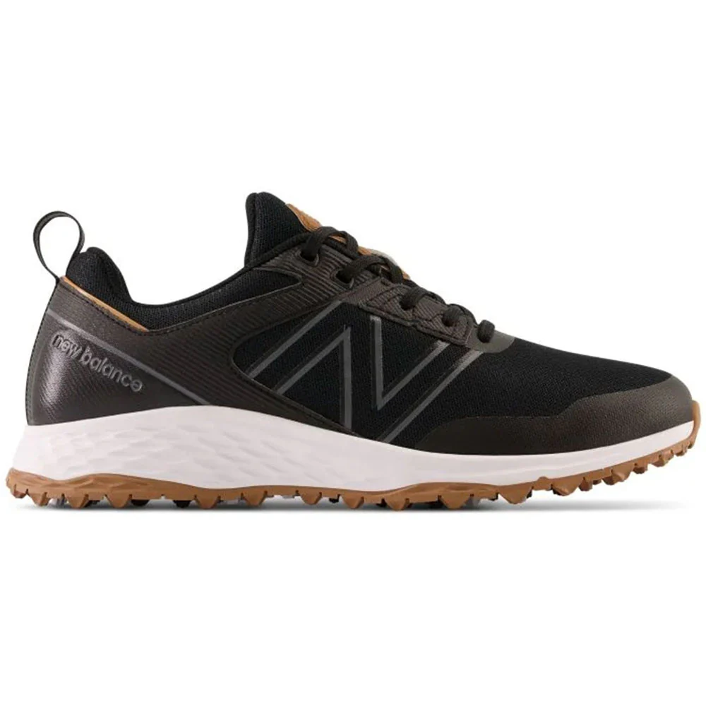 New Balance Men's Fresh Foam Contend Golf Shoes ( Color: Black Gum)