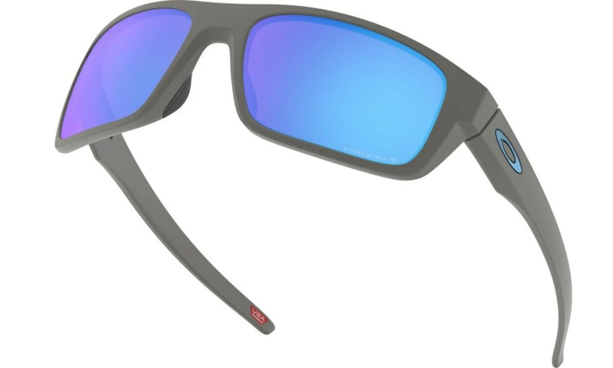 Oakley Drop Point Sunglasses - Matte Dark Grey/Prizm Sapphire Polarized - Image 6