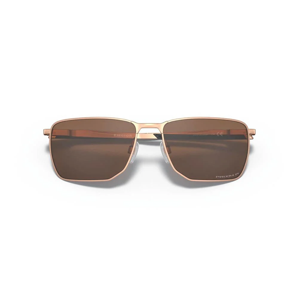 Oakley Ejector Sunglasses - Satin Rose Gold/Prizm Tungsten Polarized - Image 5