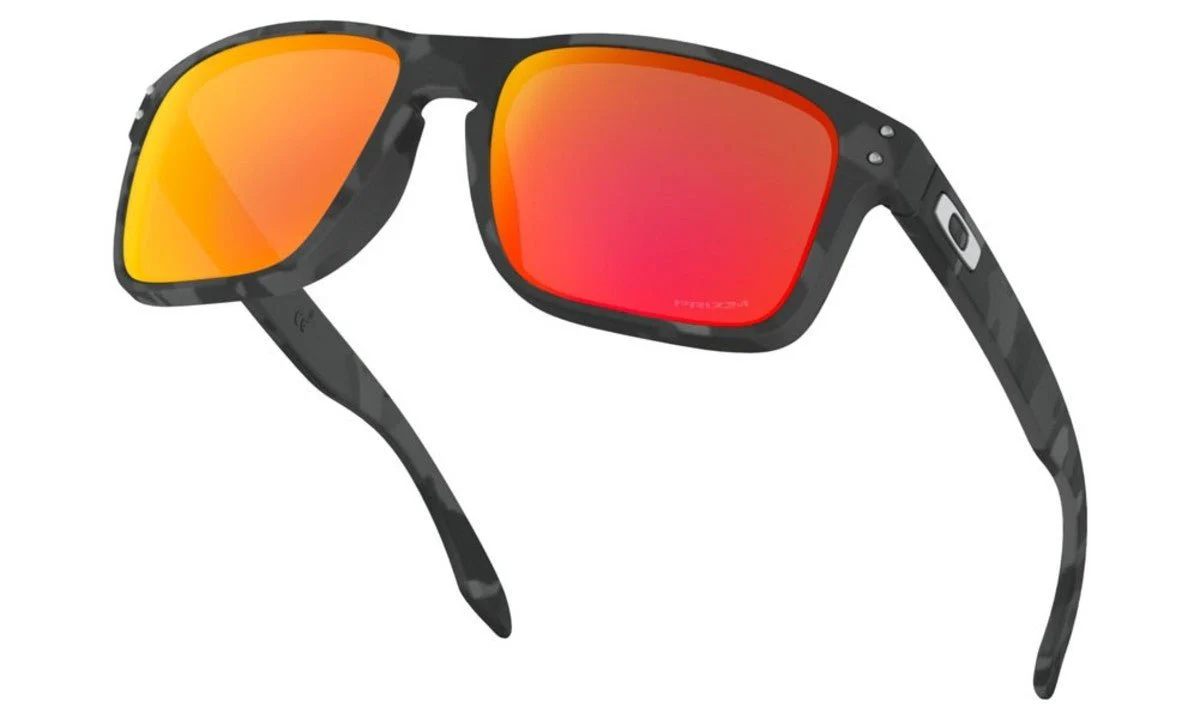 Oakley Holbrook Black Camo Collection Sunglasses - Black Camo/Prizm Ruby - Image 6