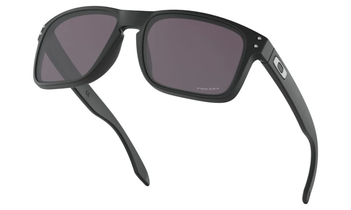Oakley Holbrook Sunglasses - Matte Black/Prizm Grey - Image 6