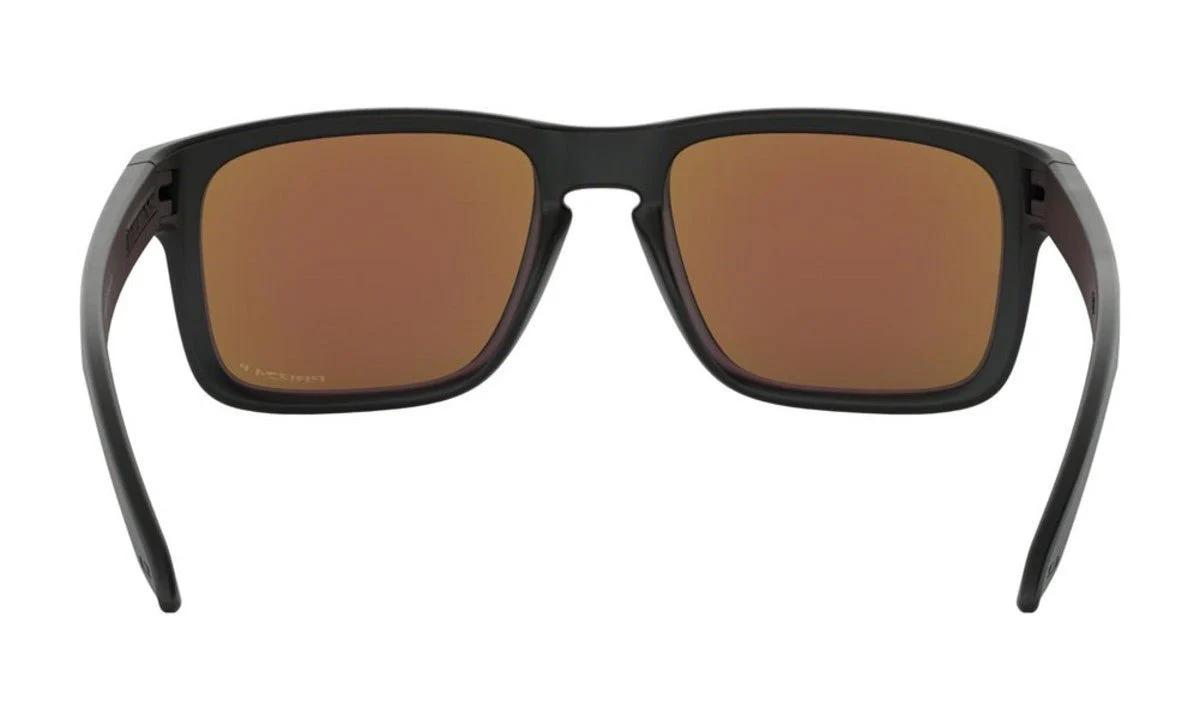 Oakley Holbrook Sunglasses - Matte Black/Prizm Sapphire Polarized - Image 3