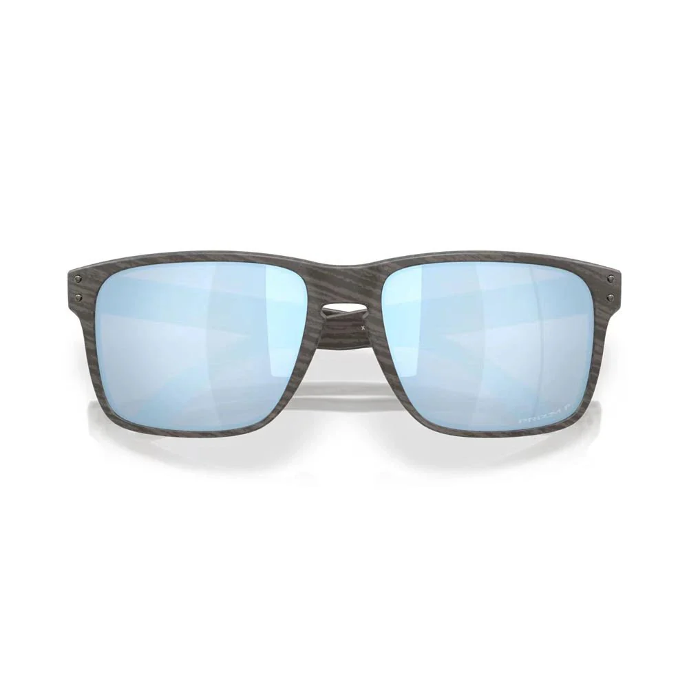 Oakley Holbrook XXL Sunglasses - Woodgrain/Deep Water Polarized - Image 5