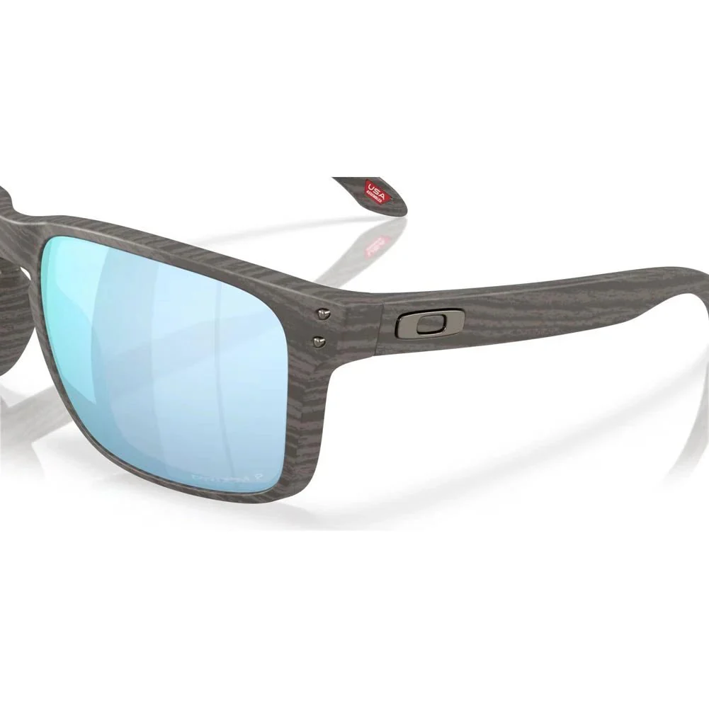 Oakley Holbrook XXL Sunglasses - Woodgrain/Deep Water Polarized - Image 6