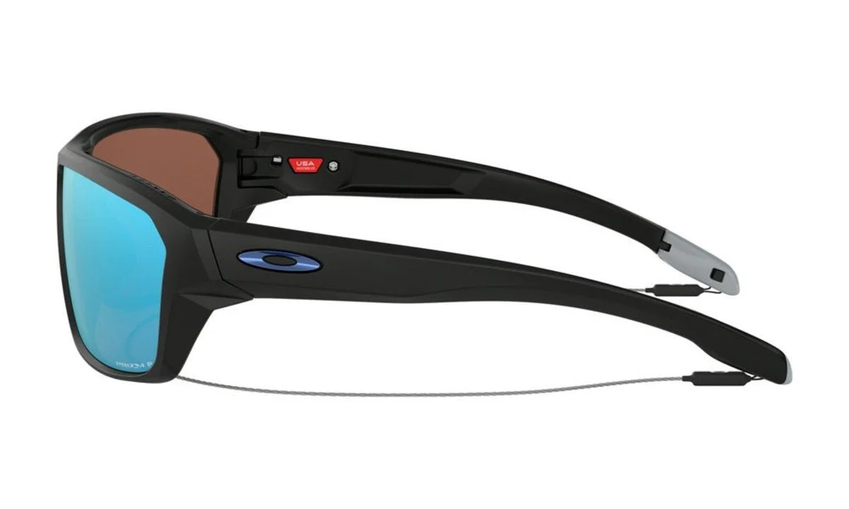 Oakley Split Shot - Matte Black/Prizm Deep Water Polarized - Image 2