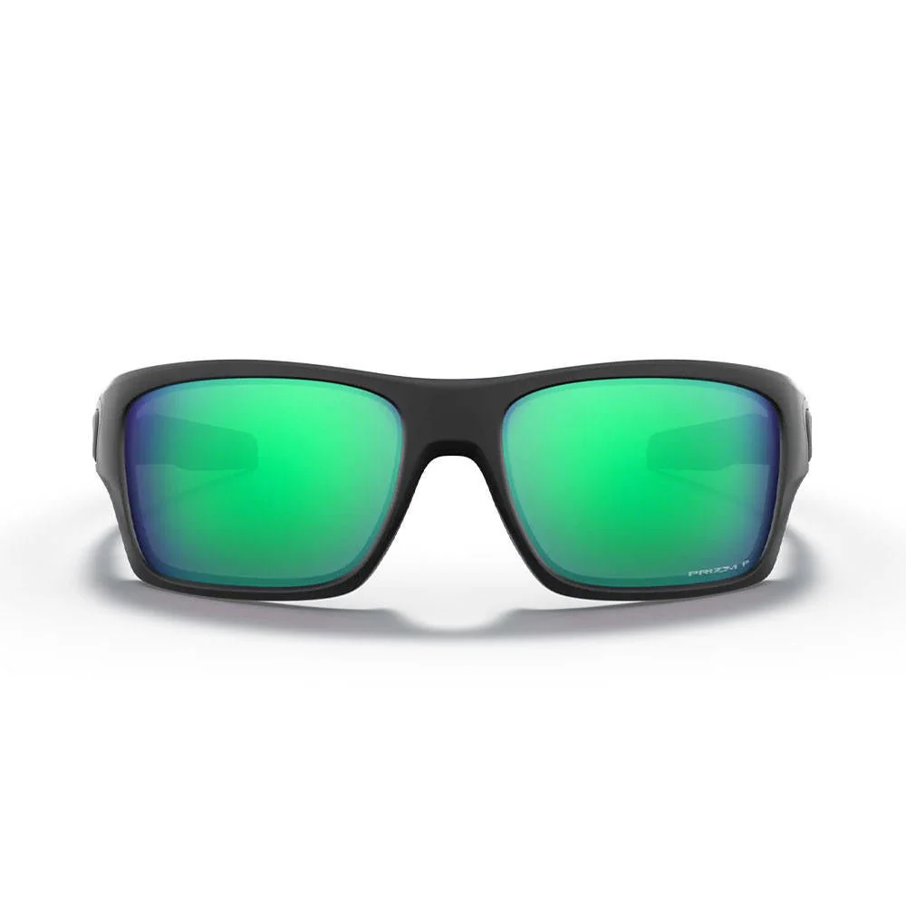 Oakley Turbine - Matte Black/Prizm Jade Polarized - Image 4