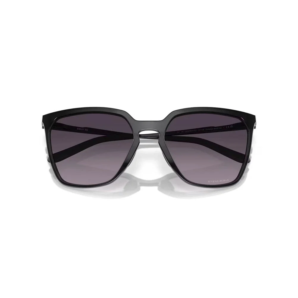 Oakley Women's Sielo SQ Sunglasses - Polished Black Ink/Prizm Grey Gradient - Image 5