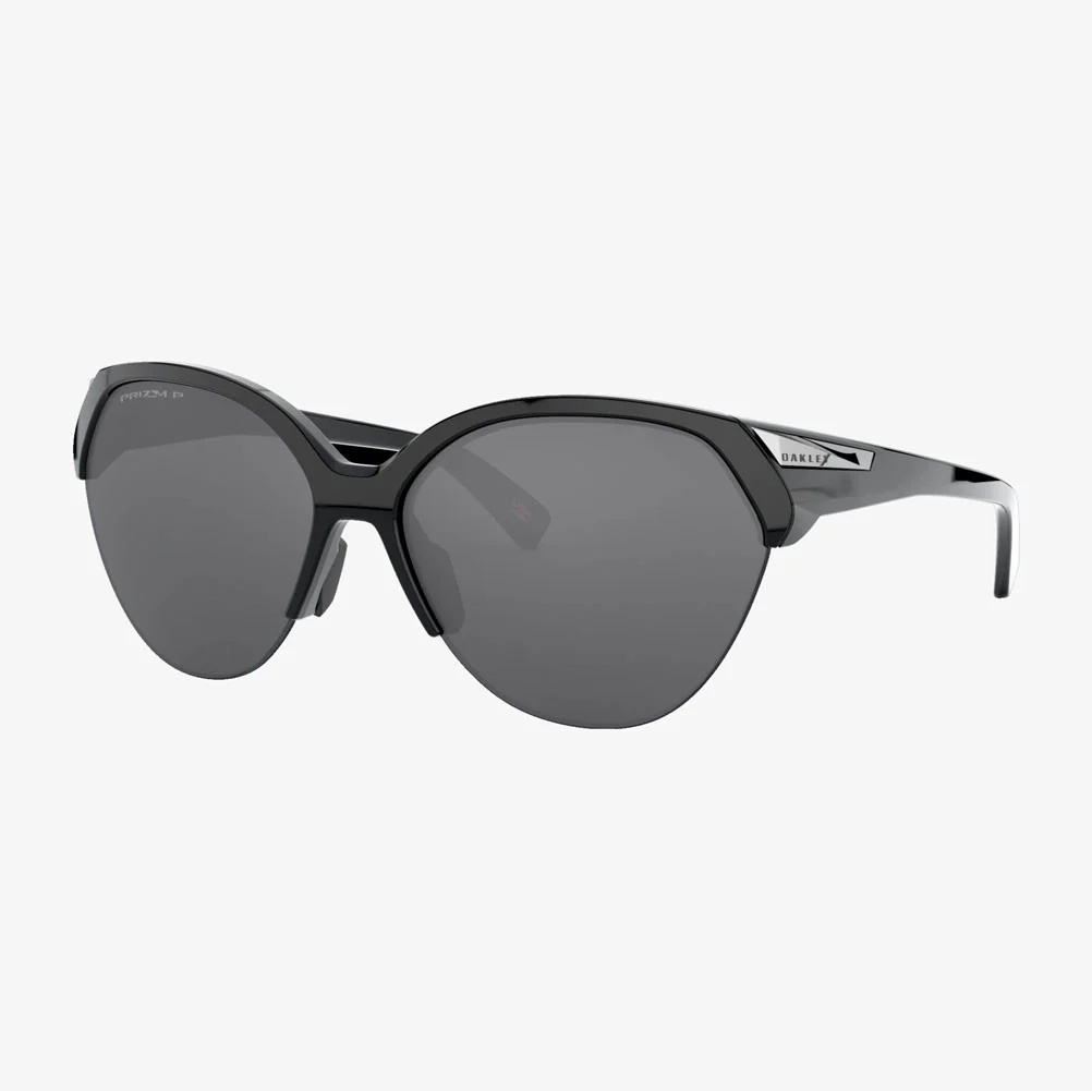 Oakley Women's Trailing Point - Polished Black/Prizm Black Polarized