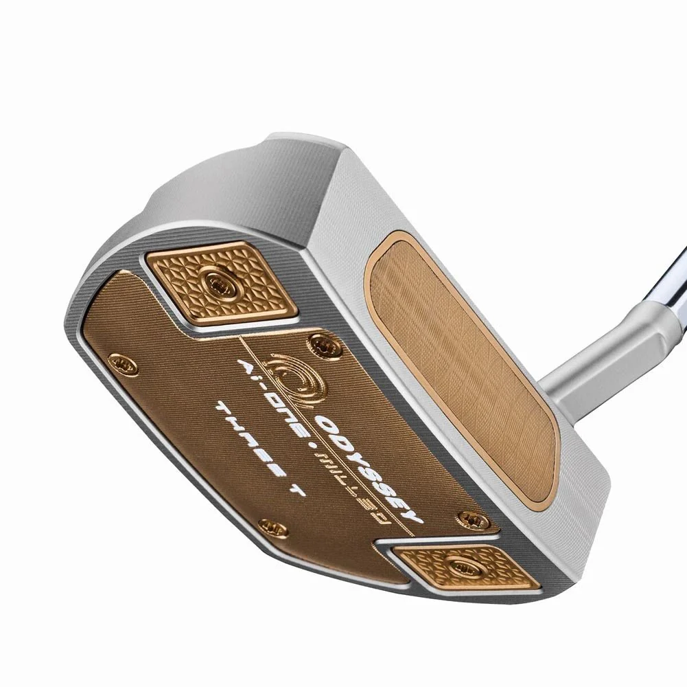 Odyssey Ai-ONE Silver Milled Three T S Putter - Image 4