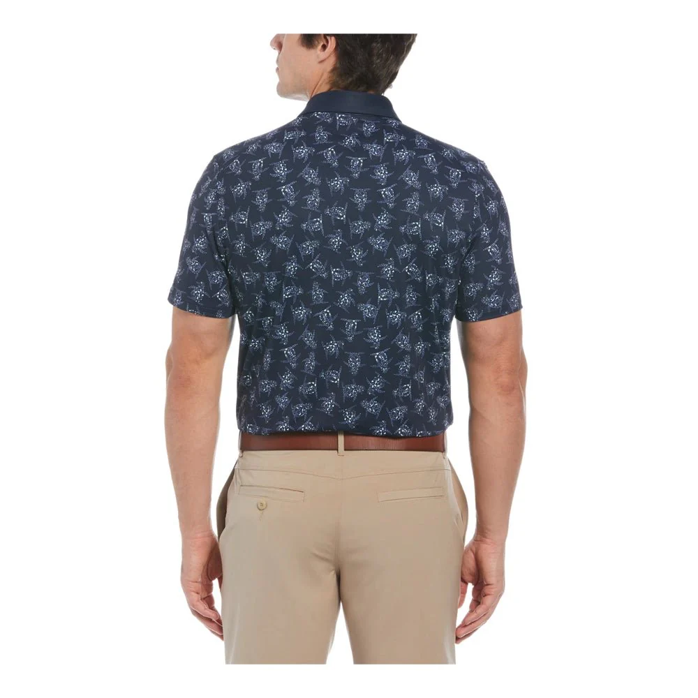 Original Penguin All-Over 60's Floral Pete Print Golf Polo - Image 2
