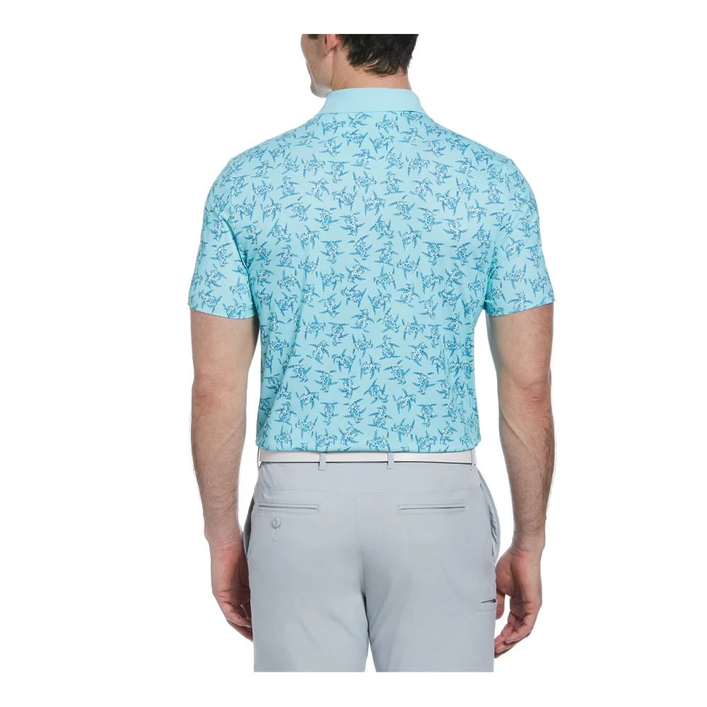 Original Penguin All-Over 60's Floral Pete Print Golf Polo - Image 4
