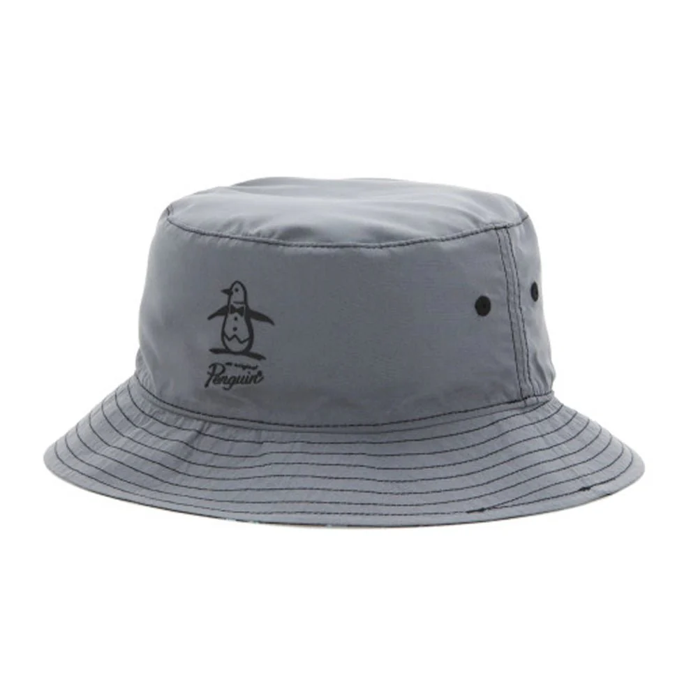 Original Penguin Pete's Flash Cards Reversible Golf Bucket Hat - Image 6