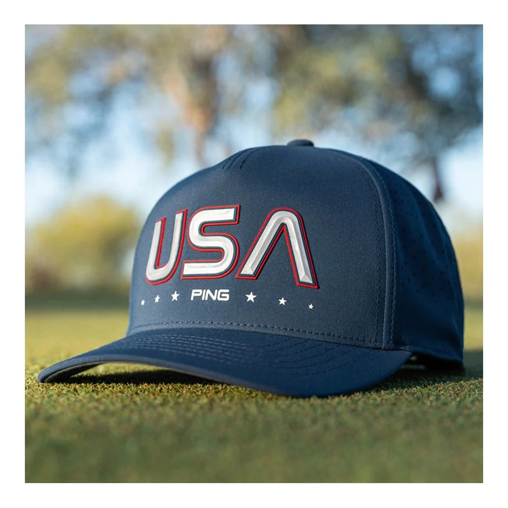 Ping Patriot USA Snapback Golf Hat - Image 3