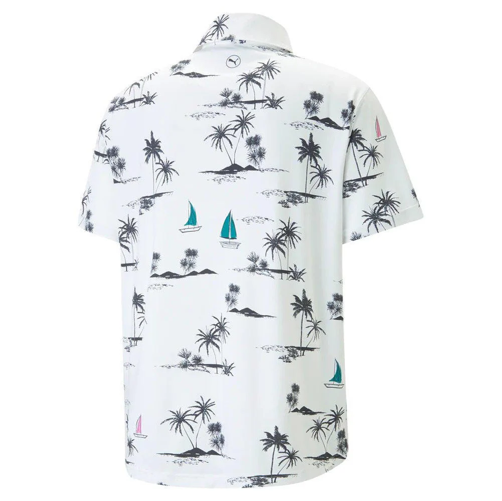Puma Cloudspun Low Tide Golf Polo - Image 2