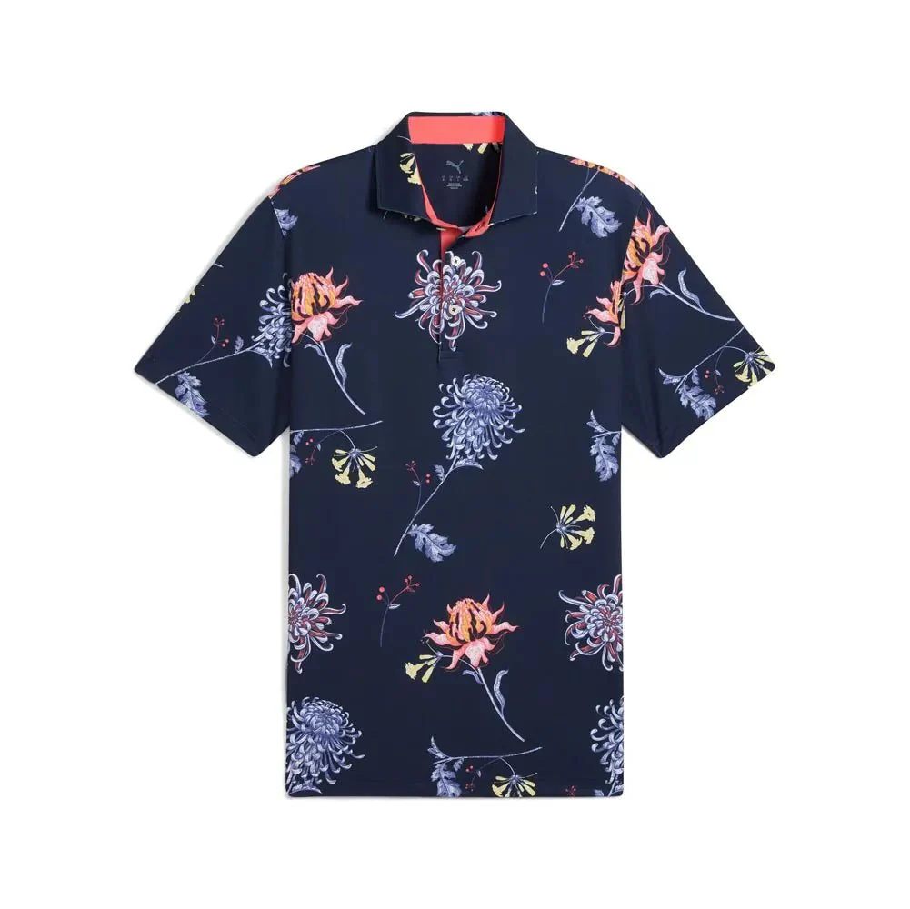 Puma Mattr Dahlia Golf Polo