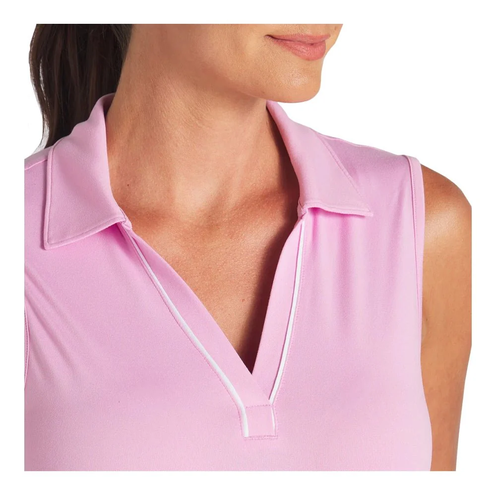 Puma Women's Cloudspun Piped Sleeveless Polo - Image 7