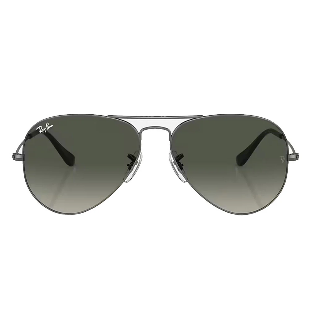 Ray-Ban Aviator Gradient - Polished Gunmetal/Gradient Grey - Image 2